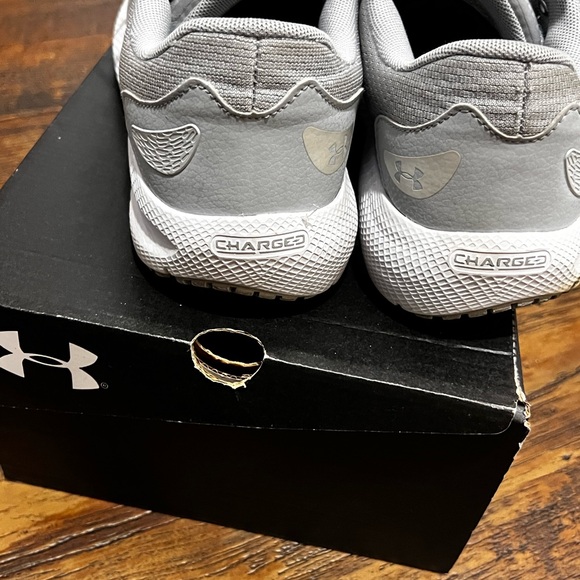 Under Armour Gray Charged Pursuit 2 Shoes - Picture 5 of 5